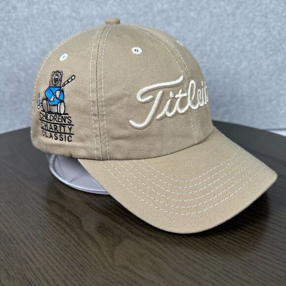 Titleist Cap Men's One Size Khaki Cotton Children's Charity Classic Baseball Hat - Picture 3 of 10